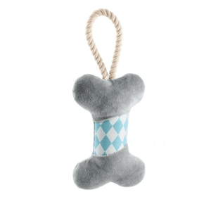 Juguete Para Perros  Dog Toy Salima Bone Grey 18 Cm - 13103
