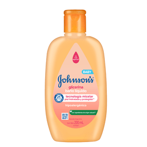 Jabon Liquido Johnson Baby Glicerina x200ml