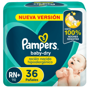 Pañales Pampers BabyDry