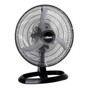 Ventilador De Mesa Liliana Votr20 Negro Con 3 Palas 20  REPELER