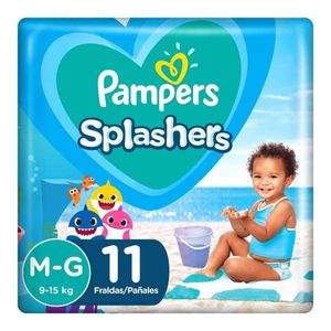 Pañales Para El Agua Pampers Splashers Género Sin Género