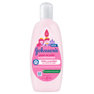 Acondicionador Johnson Baby Gotas de Brillo x200ml