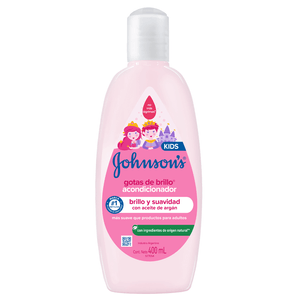 Acondicionador Johnson Baby Gotas Brillo x400ml