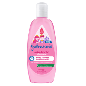 Shampoo Johnson Baby Gotas de brillo x400ml