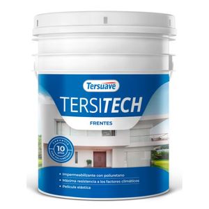 Impermeabilizante para Frentes con Poliuretano Tersitech Tersuave 10 Lts