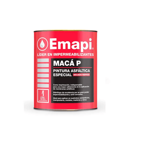 Pintura Asfaltica Impermeabilizante Maca P Emapi 1 Lt