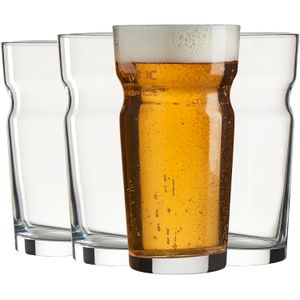 Set X 4 Vasos Cerveceros Chop Copa Vidrio Pasabahce Blonde Ale
