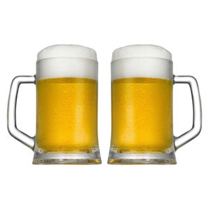 Set x 2 Vaso Chop Cerveza 500 Cc Vidrio Pasabahce Pub