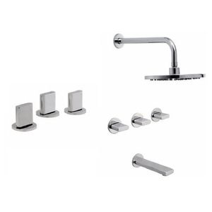 Griferia baño ducha bañera + bidet Piazza Icon