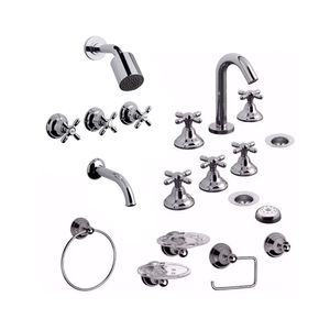 Griferia lavatorio ducha bidet accesorios FV Newport Plus