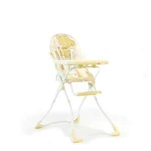 Silla De Comer Bebesit Alta Plegable 6200-B Amarilla