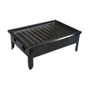 Brasero de mesa enlozado