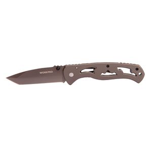 Cuchillo Plegable 3.5" (8.9cm) Acero Inox WORKPRO (W014020)