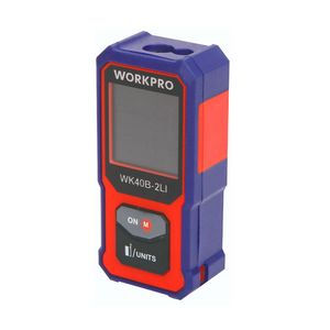 Medidor Laser Recargable 40 Metros Workpro (W068053)