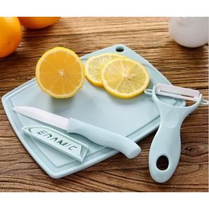 CUCHILLO DE CERAMICA + PELAPAS