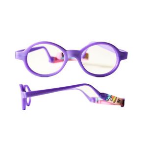 Armazón de lente Bimino Infantil Pixie Flexible Lila.