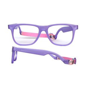 Armazón de lente Bimino Infantil Bruk Flexible Violeta.
