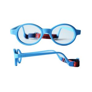 Armazón de lente Bimino Infantil Pixie Flexible Celeste.