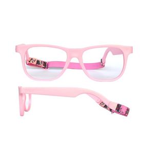 Armazón de lente Bimino Infantil Bruk Flexible Rosa.
