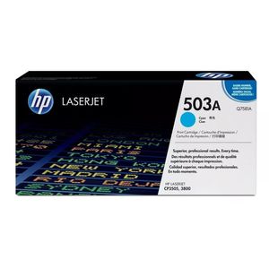 Toner Hp 503a Cian Q7581a 7581a Laser 3505 3800 Original