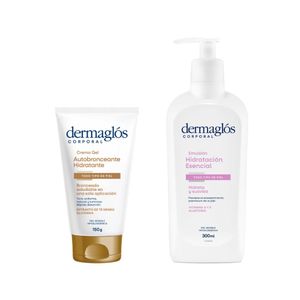 Set Solar Autobronceante + Hidratación Esencial