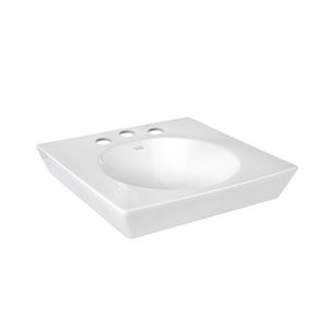 Bacha baño cuadrada 3 agujeros Ferrum Tori L250K