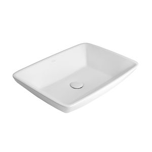 Bacha baño lavatorio de apoyo rectangular Ferrum LK108