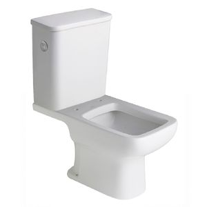 Inodoro largo + depósito con descarga dual Ferrum Trento