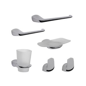 Set accesorios de baño kit 6 piezas juego FV Epuyén