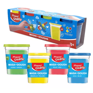 Masa Maped Classic Col Creativ Pot 114G X4