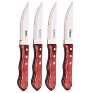 4 CUCHILLOS PARA ASADO JUMBO TRAMONTINA