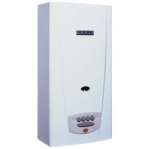 Calefon Orbis 315 Blo Botonera 14 Lt/min Color Blanco