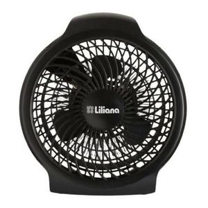 Caloventor Eléctrico Liliana Blacksun Cfh450 Negro 220v