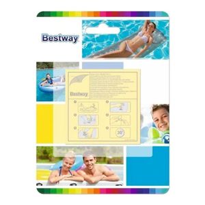 Parche De Reparacion Piletas Inflables 6,5X6,5Cm Bestway 62068
