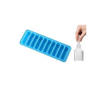 Cubetera Silicona Hielera 10 Barritas  Ideal Botellas