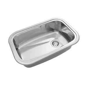 Bacha cocina pileta simple Johnson Acero E60