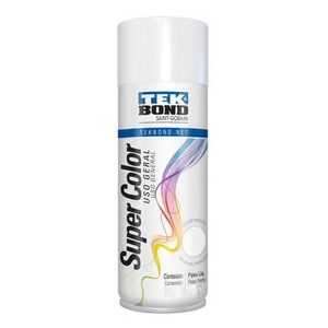 Pintura Aerosol General Blanco Brillante 140g/200ml Tekbond