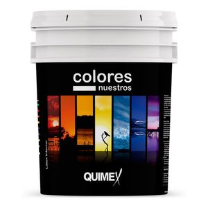 Latex Interior Rojo Cafayate 1l Quimex Colores Nuestros 8993