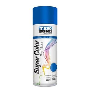 Pintura En Aerosol Azul Metalizado 140g/200ml Tek Bond