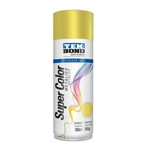 Pintura En Aerosol Oro Metalizado 140g/200ml Tek Bond