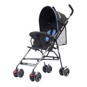 Cochecito Bebesit Paragüita 1052-C Tours Negro/Celeste