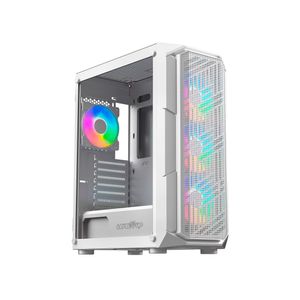 Gabinete Level Up Atx 4 Coolers Rgb Hercules