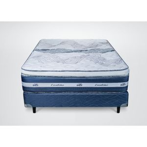 Sommier-Colchon Espuma Gani Excelcius Alta Gama- 140X190 Hiperpillow Extra Suave