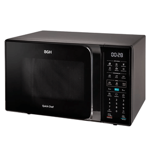 Microondas Digital Quick Chef BGH B228DN20 28lts Negro