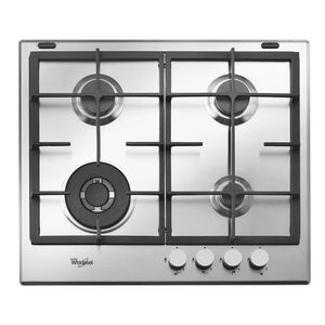 Anafe Multigas Whirlpool GMA6422X 60 cm Inox