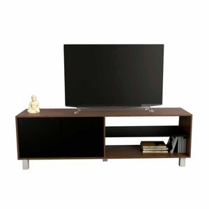 MESA TV TABLES 4100 HASTA 75" NOGAL NEGRO