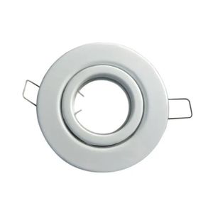 Spot Redondo Dicroico Gu10 Blanco