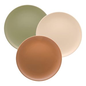Platos Postre Ceramica Colores Unni Oxford X6