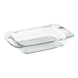 Fuente Con Asas Rectangular 2,8 Lt Easy Grab Pyrex