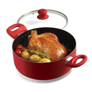 Cacerola Con Asas 24 Cm Fuego Pyrex Teflon Antiadherente